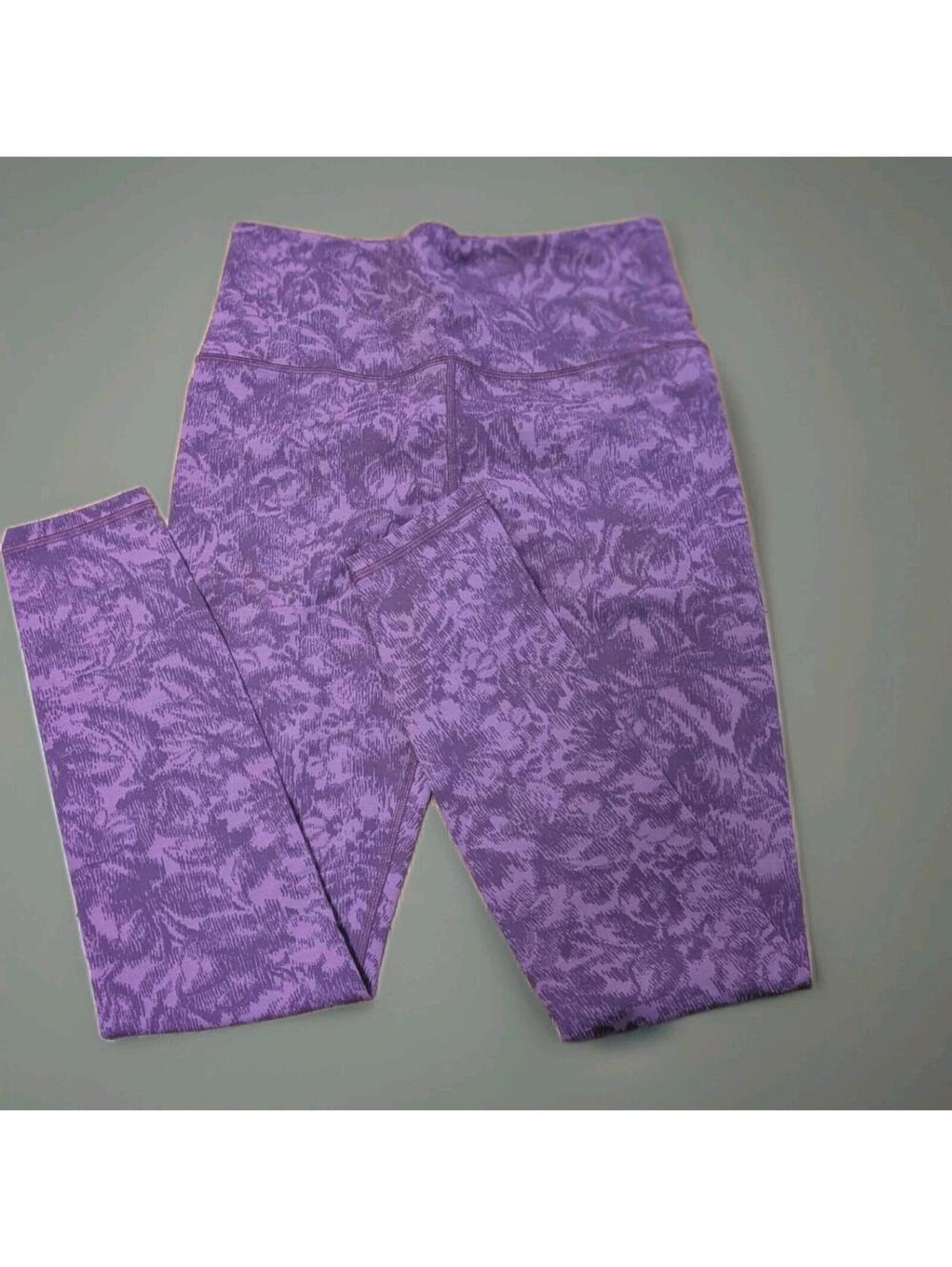 Athleta Elation Textured womens legging rich burgandy size M